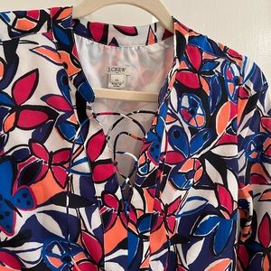 Long sleeved sundress, size XXS, lace front neckline and gathered waist